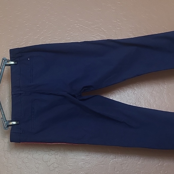 Tommy Hilfiger Hampton Chino Pants Stretch Slim Side Stripe Preppy Casual size 6 - Picture 5 of 7